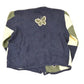 Vintage 1990s Christopher & Banks Abstract Butterfly Knit Cardigan Sweater Womens L from propervintagecanada