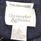 Vintage 1990s Christopher & Banks Abstract Butterfly Knit Cardigan Sweater Womens L from propervintagecanada