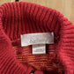Vintage 1990s Christopher & Banks All Over Print Full Zip Knitted Sweater Women's S from propervintagecanada