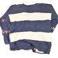 Vintage 1990s Christopher & Banks Hand Embroidered Floral Knit Cardigan Sweater Womens L from propervintagecanada