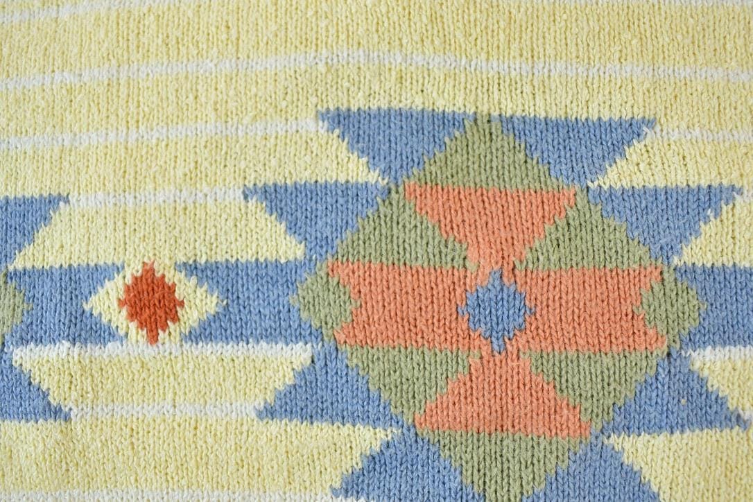 Vintage 1990s Christopher Banks Knit Abstract Pattern Crewneck Sweater Women's M from propervintagecanada