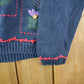 Vintage 1990s Christopher & Banks Knit Cardigan Christmas Sweater Women's Large from propervintagecanada