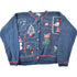 Vintage 1990s Christopher & Banks Knit Cardigan Christmas Sweater Women&