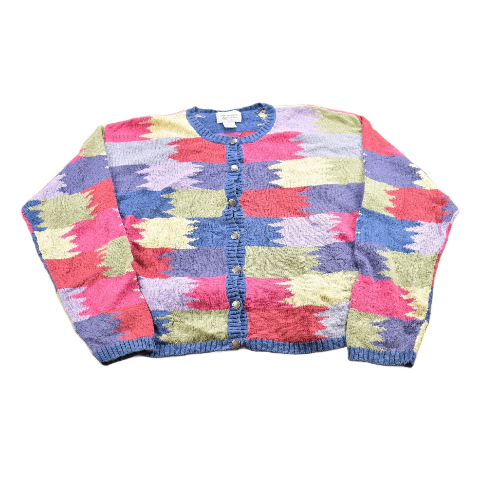 Vintage 1990s Christopher & Banks Knit Cardigan Sweater Women's M from propervintagecanada