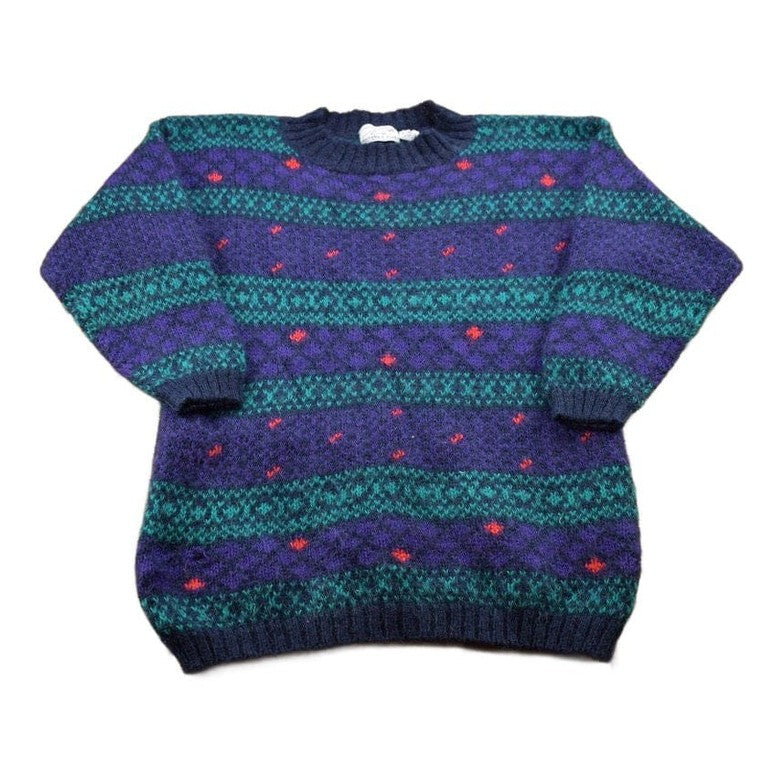 Vintage 1990s Christopher & Banks Knitted Crewneck Sweater Men's Medium from propervintagecanada