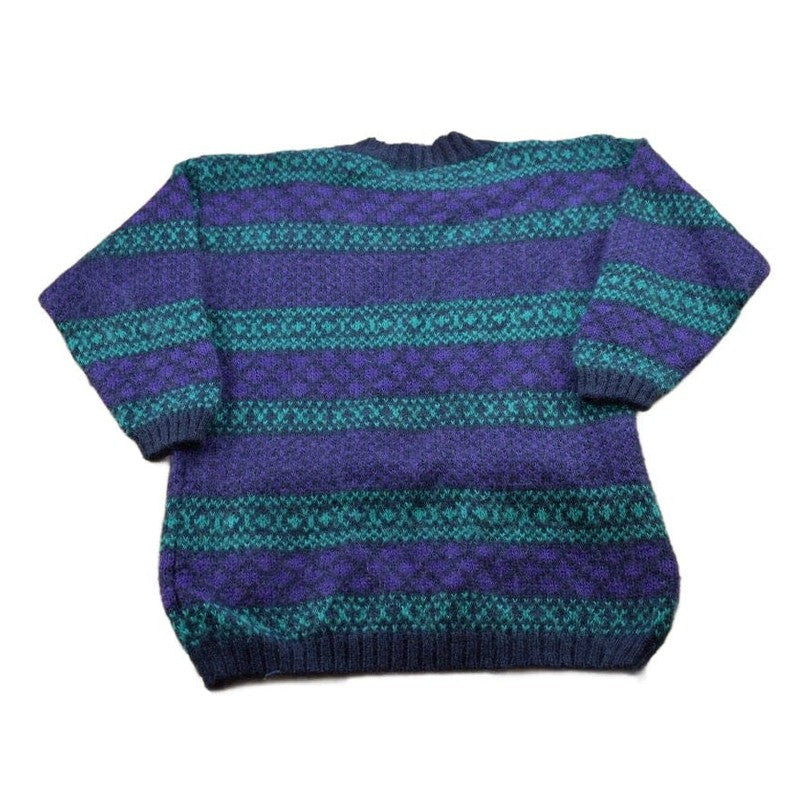 Vintage 1990s Christopher & Banks Knitted Crewneck Sweater Men's Medium from propervintagecanada