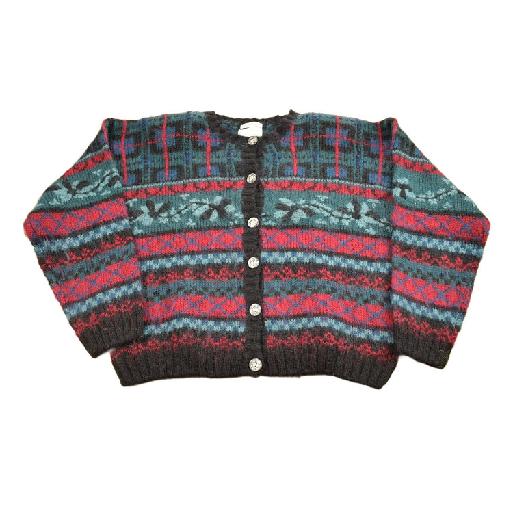 Vintage 1990s Christopher & Banks Mohair Knit Cardigan Sweater Women's M from propervintagecanada