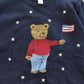 Vintage 1990s Christopher & Banks Teddy Bear USA Knit Crewneck Sweater Women's S from propervintagecanada