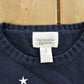 Vintage 1990s Christopher & Banks Teddy Bear USA Knit Crewneck Sweater Women's S from propervintagecanada