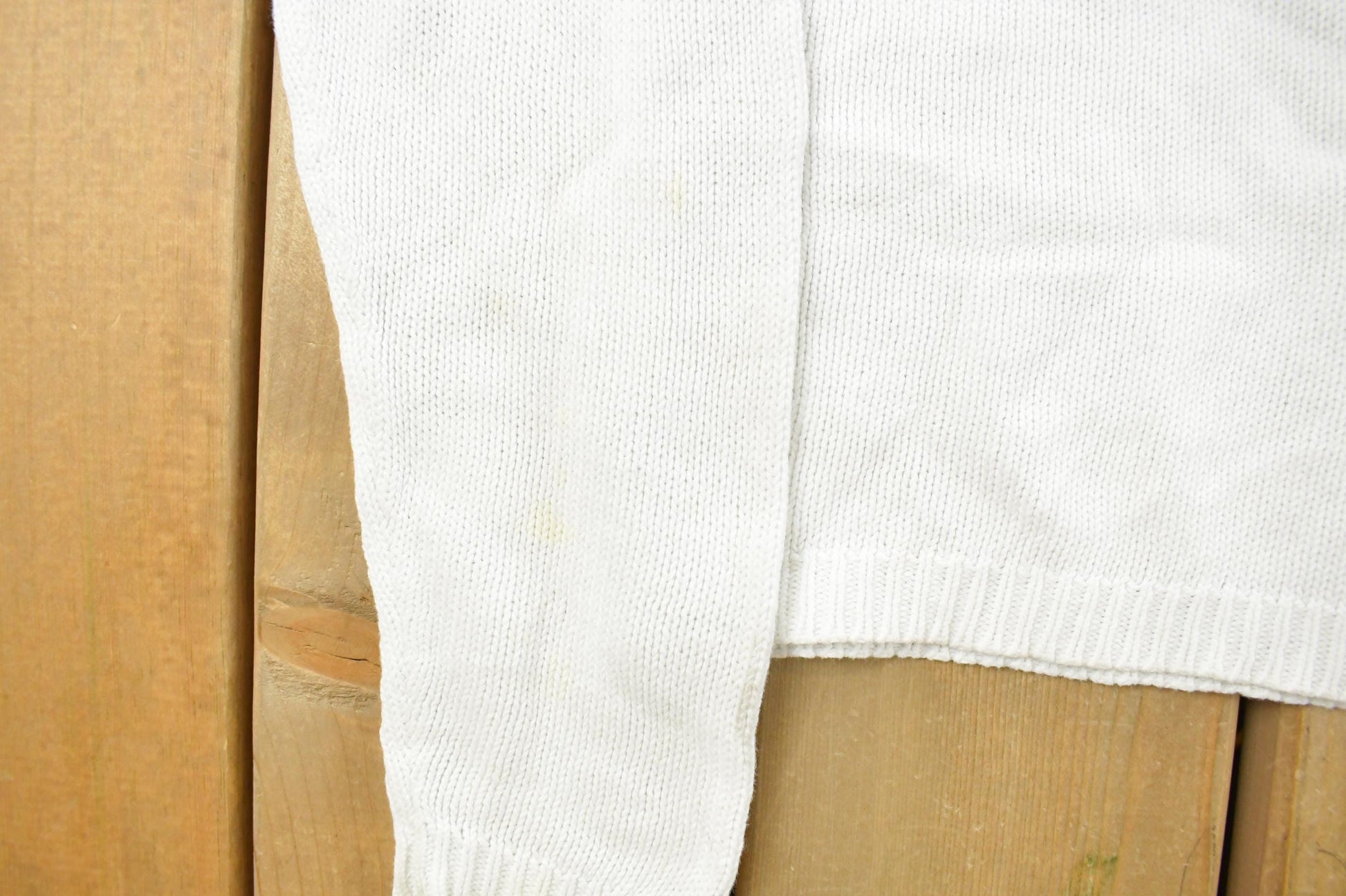 Vintage 1990s Christopher & Banks V Neck Knit Crewneck Sweater Women's S from propervintagecanada