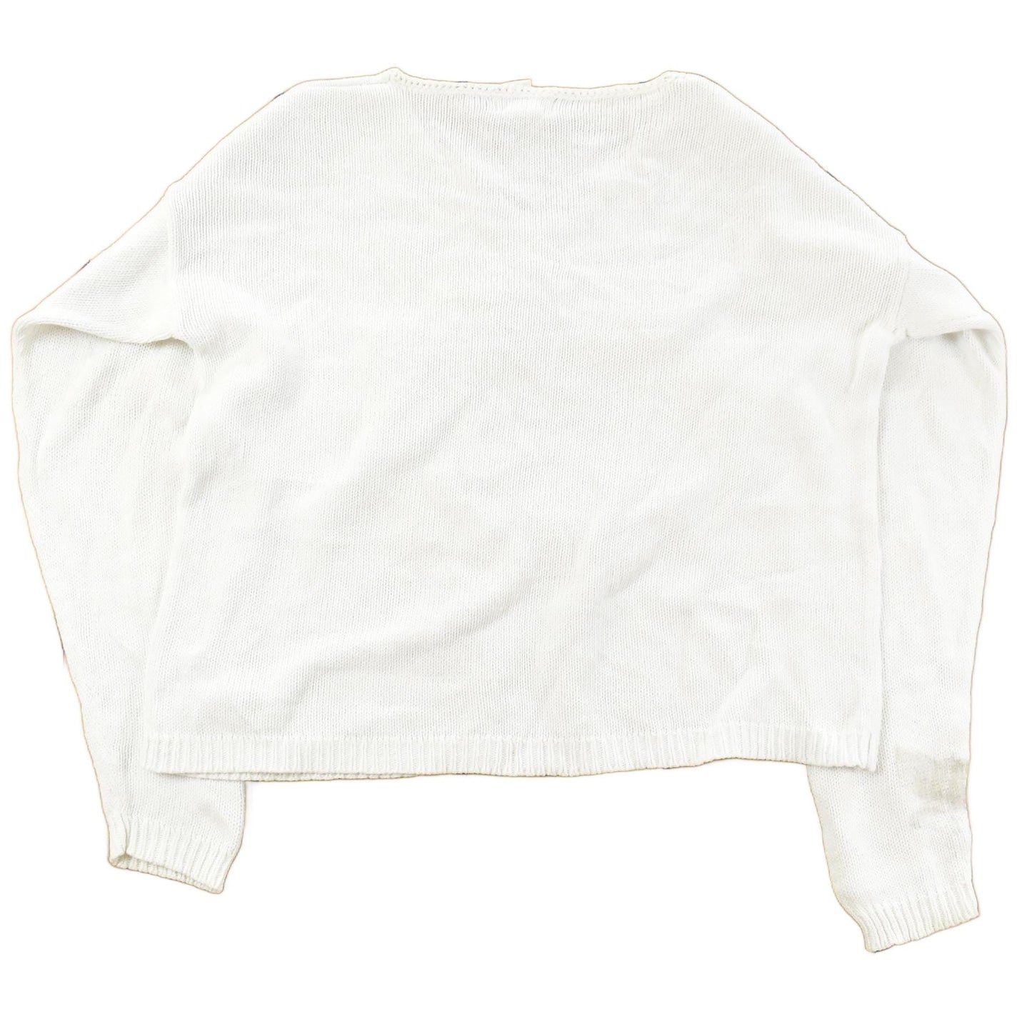 Vintage 1990s Christopher & Banks V Neck Knit Crewneck Sweater Women's S from propervintagecanada