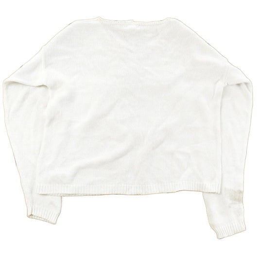 Vintage 1990s Christopher & Banks V Neck Knit Crewneck Sweater Women's S from propervintagecanada