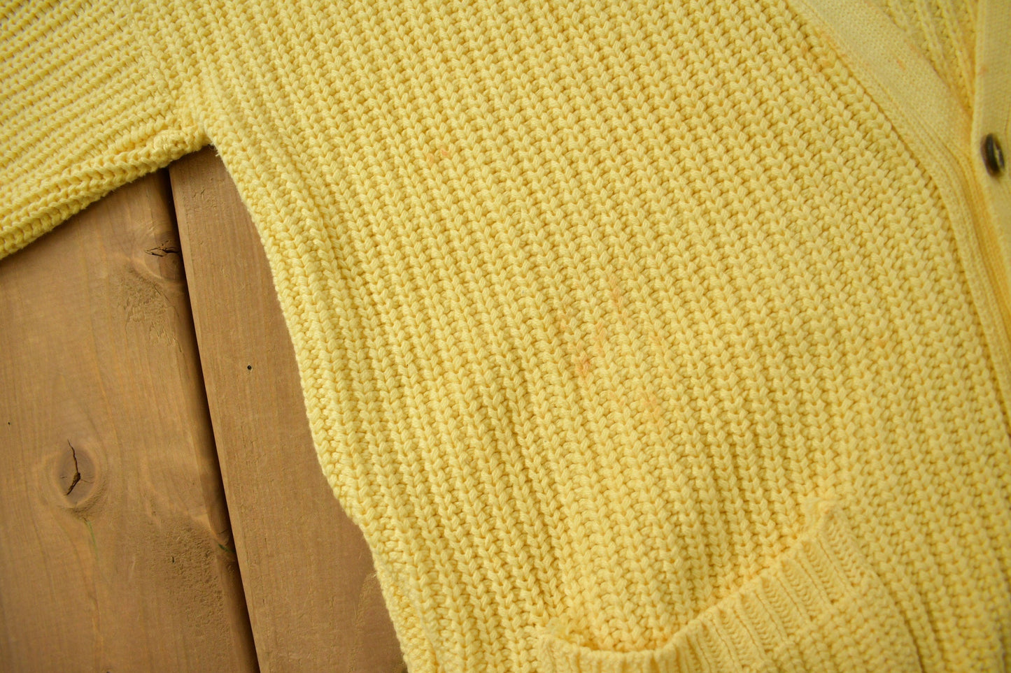 Vintage 1990s Christopher Hayes Knit Cardigan Sweater Men's Medium from propervintagecanada