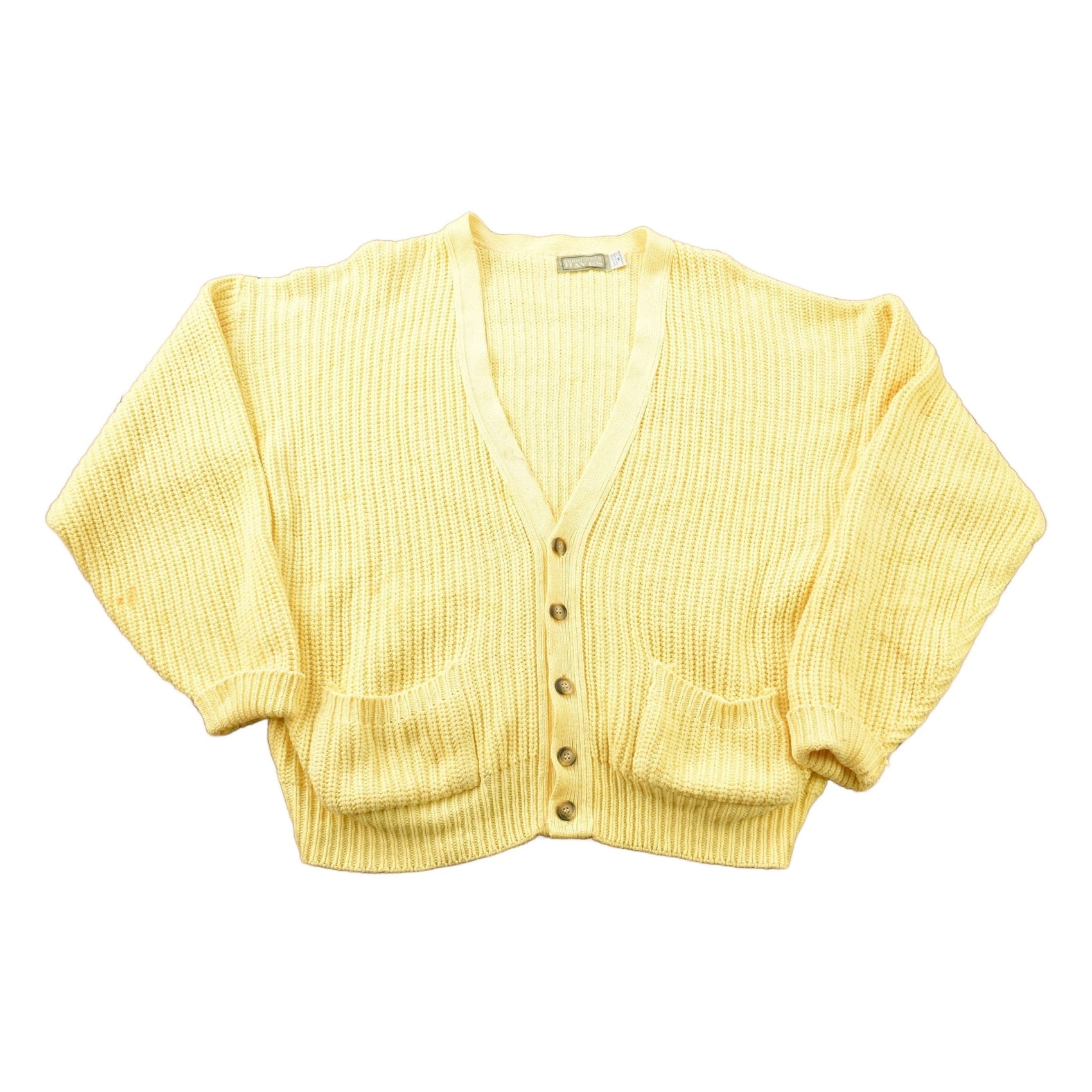 Vintage 1990s Christopher Hayes Knit Cardigan Sweater Men's Medium from propervintagecanada