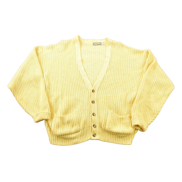 Vintage 1990s Christopher Hayes Knit Cardigan Sweater Men's Medium from propervintagecanada
