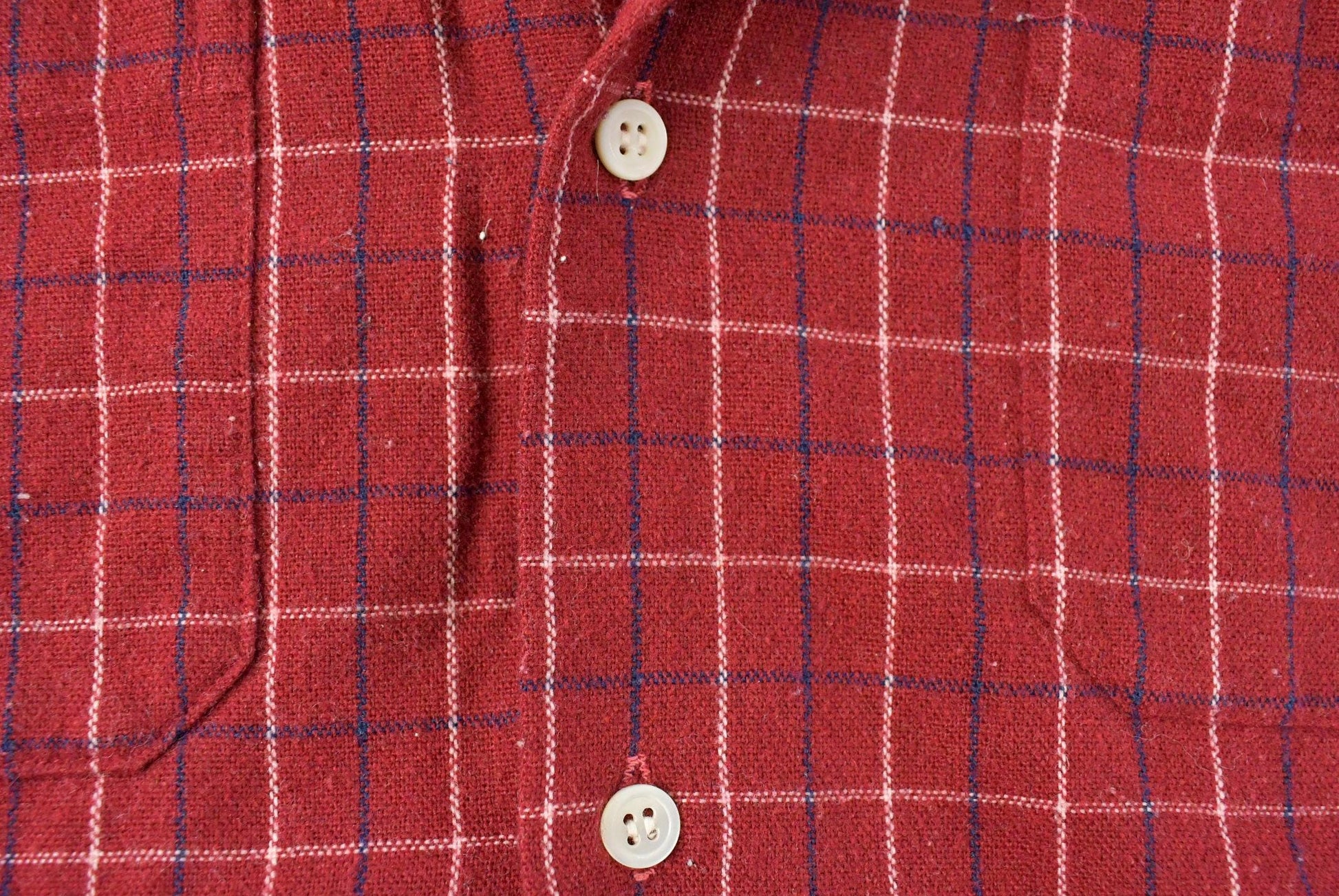 Vintage 1990s Christopher Plaid Flannel Shirt Men's Medium from propervintagecanada