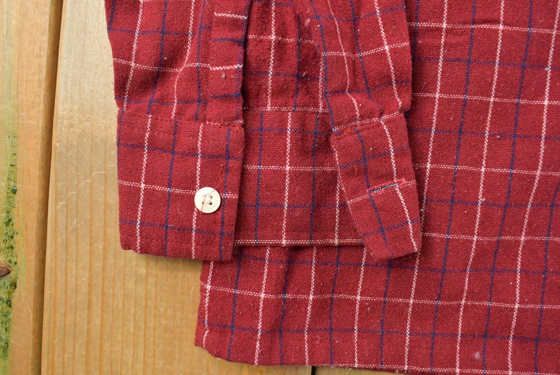 Vintage 1990s Christopher Plaid Flannel Shirt Men's Medium from propervintagecanada