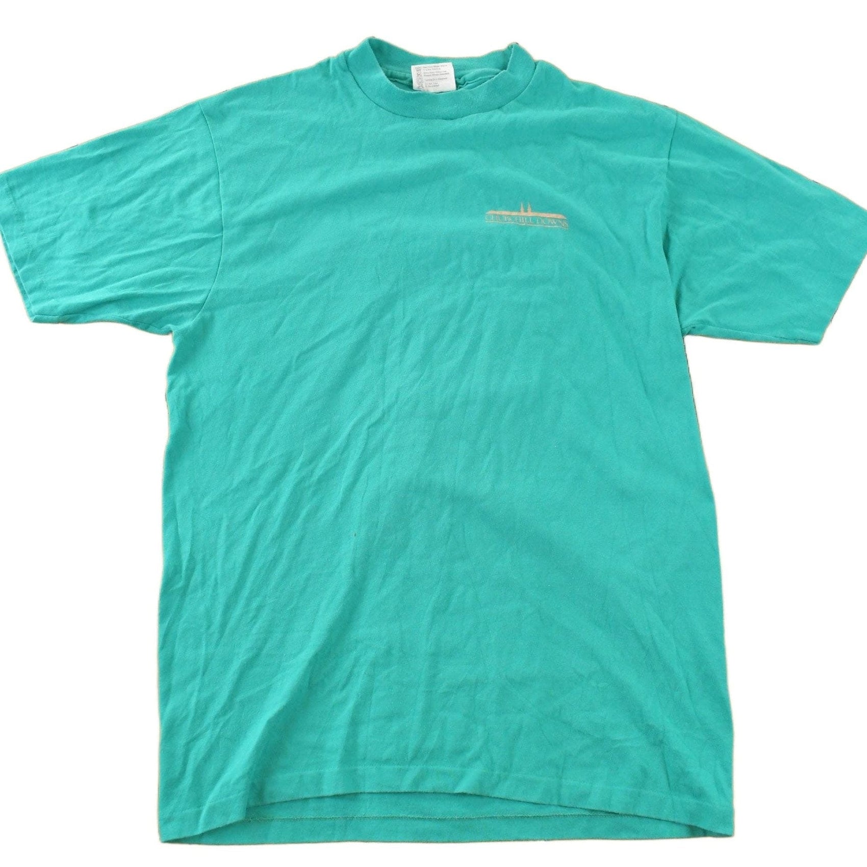 Vintage 1990s Churchill Downs Graphic T-Shirt Men's Medium from propervintagecanada