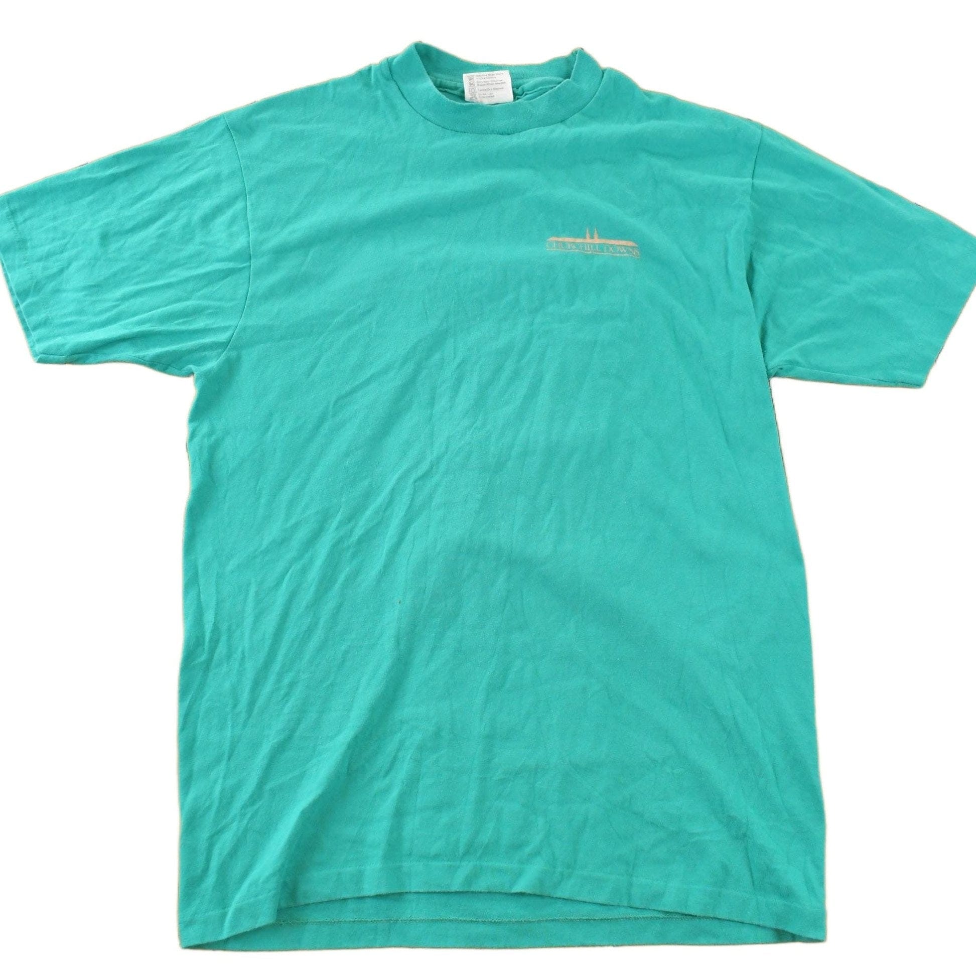 Vintage 1990s Churchill Downs Graphic T-Shirt Men's Medium from propervintagecanada