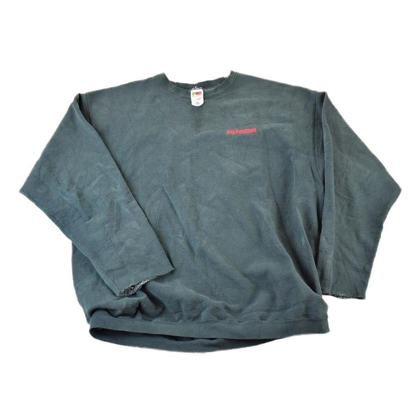 Vintage 1990s City Auto Glass Souvenir Heavyweight Crewneck Sweatshirt Made In USA Men's 2XL from propervintagecanada