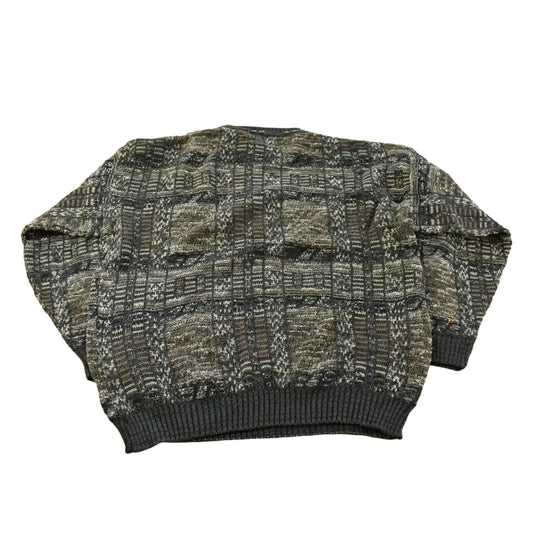 Vintage 1990s City Casuals Knit Crewneck Sweater Mens L from propervintagecanada