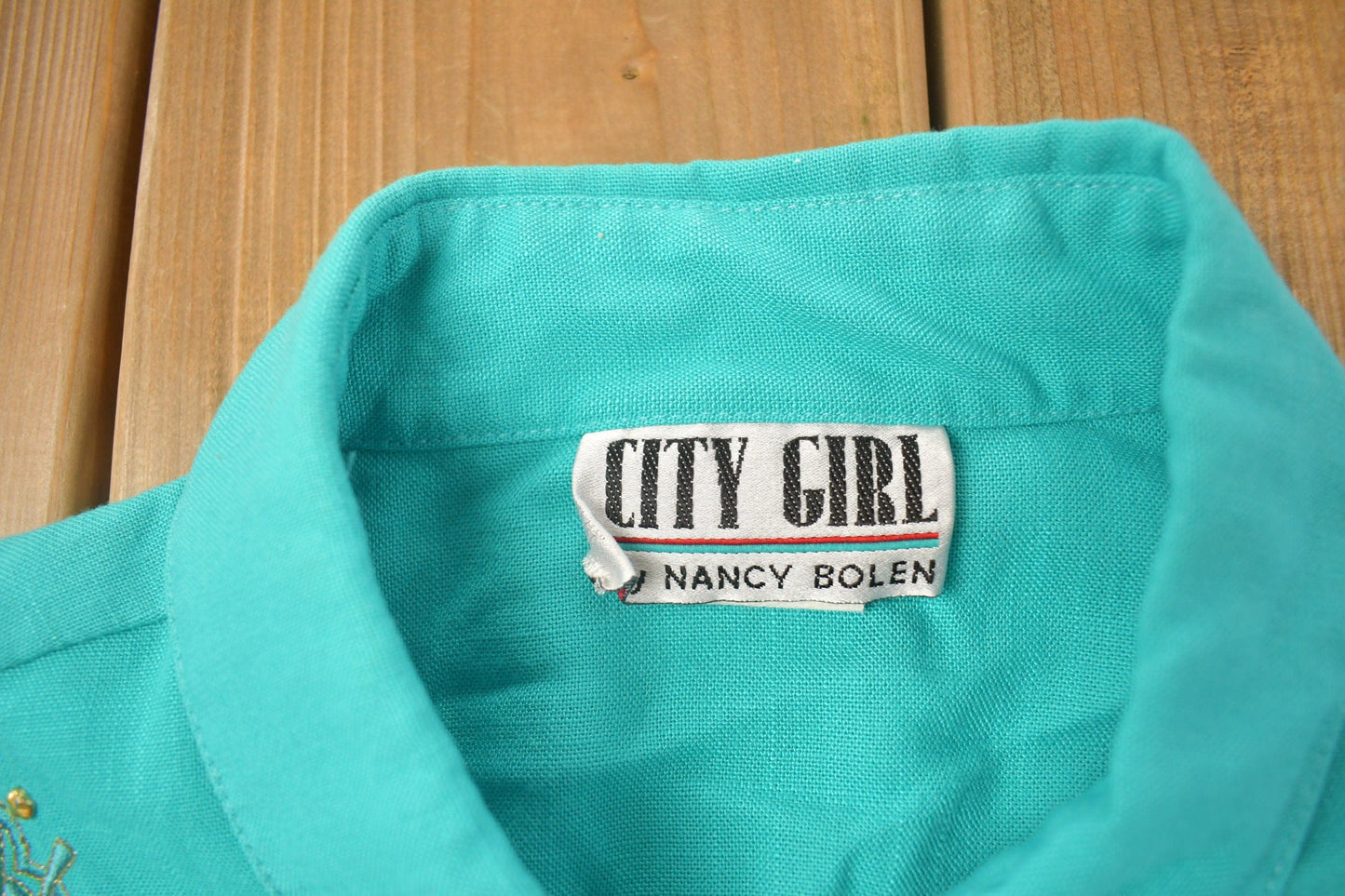 Vintage 1990s CityGirl Button Up Shirt Men's Medium from propervintagecanada