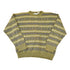 Vintage 1990s Claiborne Abstract Striped Knit Crewneck Sweater Women&