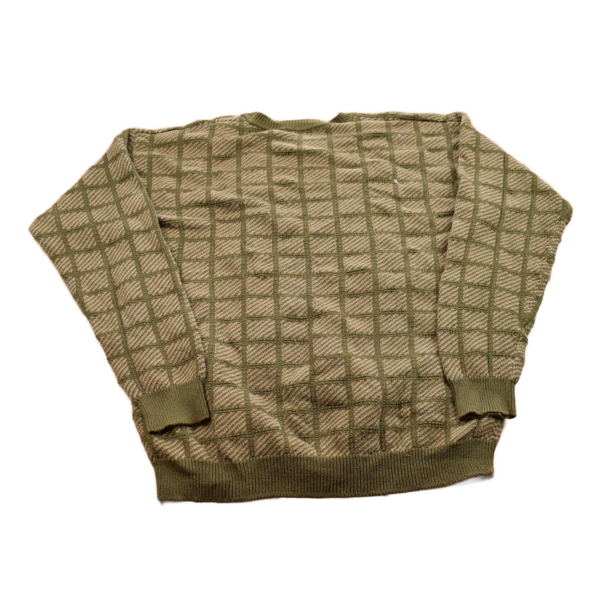 Vintage 1990s Claiborne Knitted Crewneck Sweater Men's Small from propervintagecanada