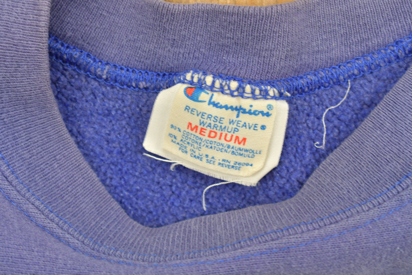 Vintage 1990s Clarion University Champion Reverse Weave Collegiate Crewneck Men's S from propervintagecanada