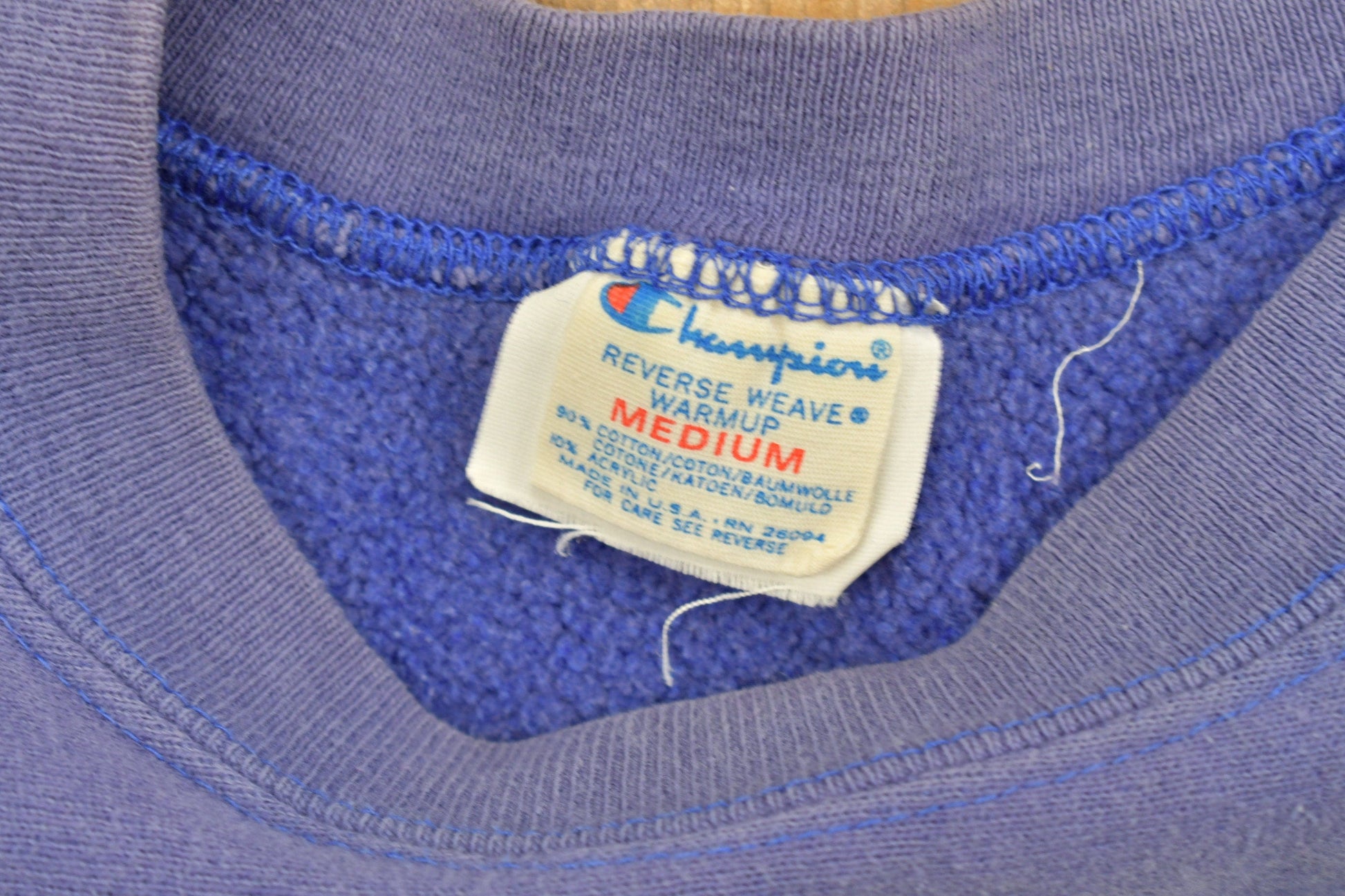 Vintage 1990s Clarion University Champion Reverse Weave Collegiate Crewneck Men's S from propervintagecanada