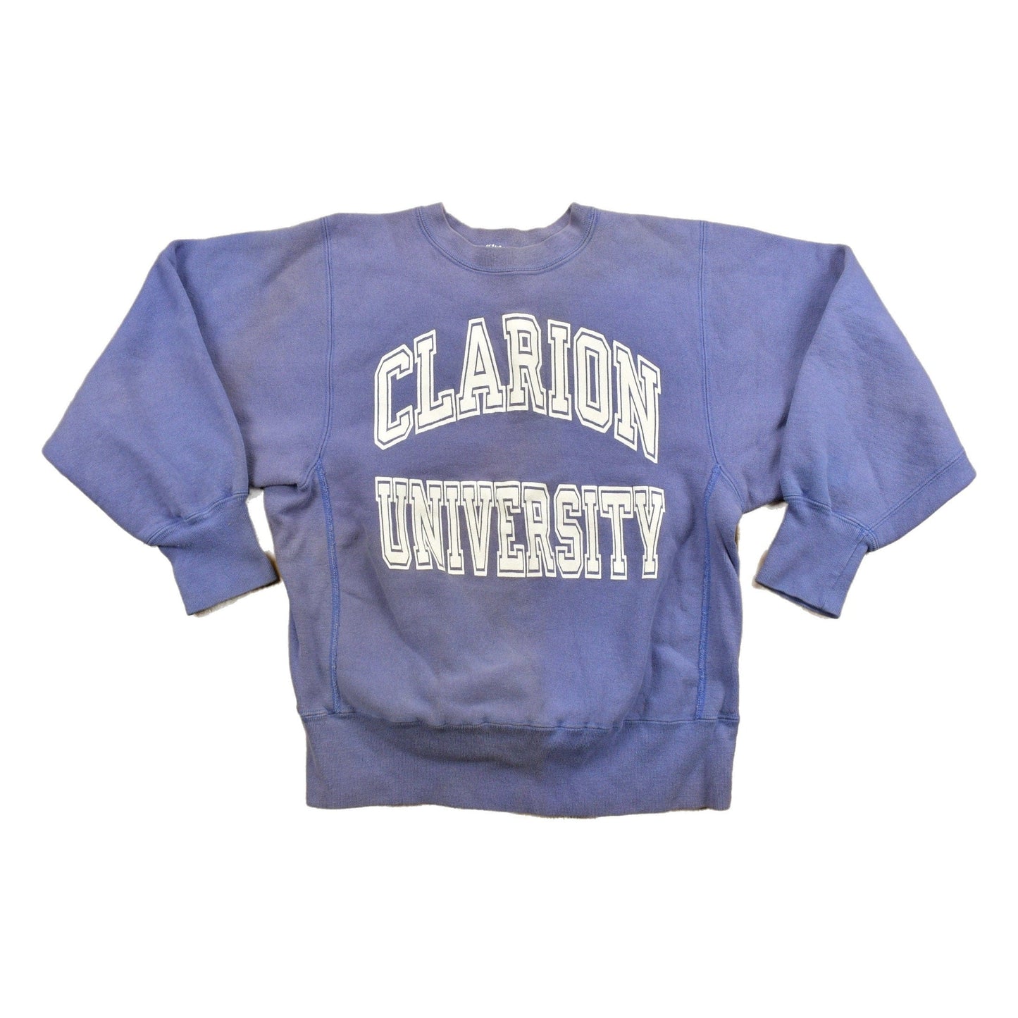 Vintage 1990s Clarion University Champion Reverse Weave Collegiate Crewneck Men's S from propervintagecanada
