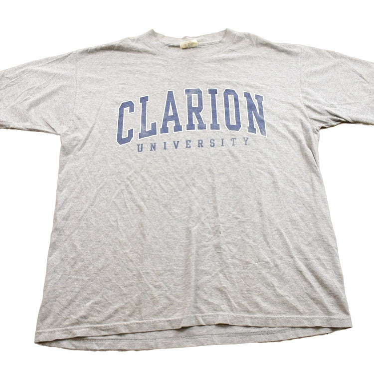 Vintage 1990s Clarion University Collegiate T-Shirt Men's Large from propervintagecanada