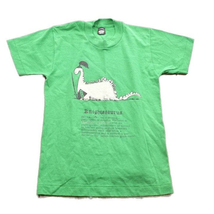 Vintage 1990s Clarkson University Knightasaurus Definition Collegiate T-Shirt Youth L from propervintagecanada