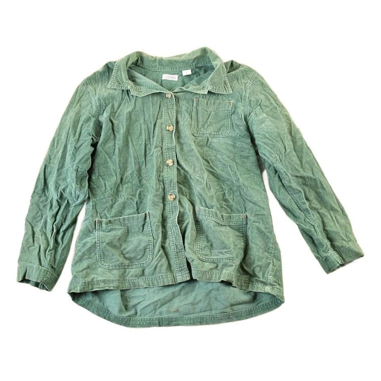 Vintage 1990s Classic Elements Corduroy Button Up Shirt Mens L from propervintagecanada