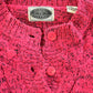 Vintage 1990s Classic Essentials Henley Knit Sweater Women's M from propervintagecanada