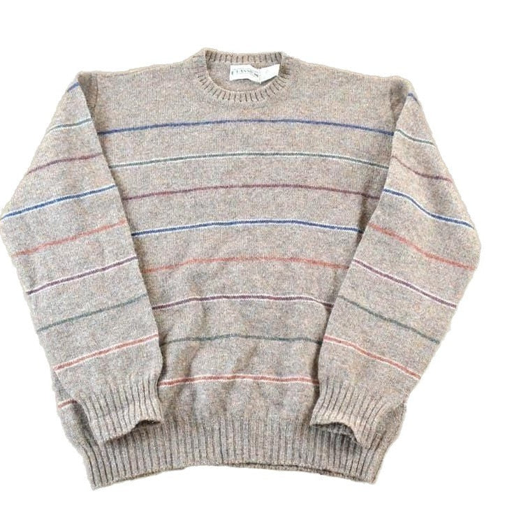 Vintage 1990s Classics 100% Wool Knit Sweater Men's Large from propervintagecanada