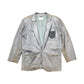 Vintage 1990s Claude Montana Ideal Cuir Leather Blazer Jacket Men's Large from propervintagecanada