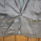 Vintage 1990s Claude Montana Ideal Cuir Leather Blazer Jacket Men's Large from propervintagecanada