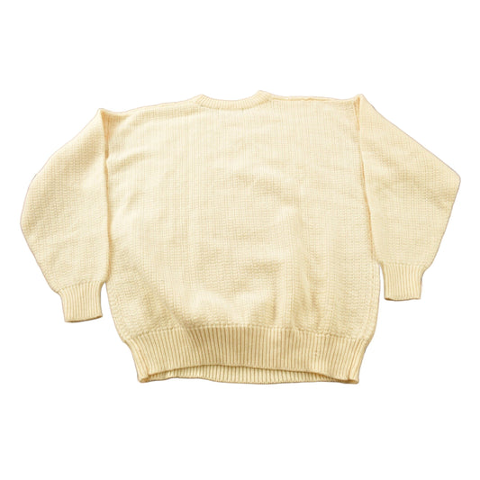 Vintage 1990s Claybrooke Outdoors Knitted Crewneck Sweater Men's Large from propervintagecanada
