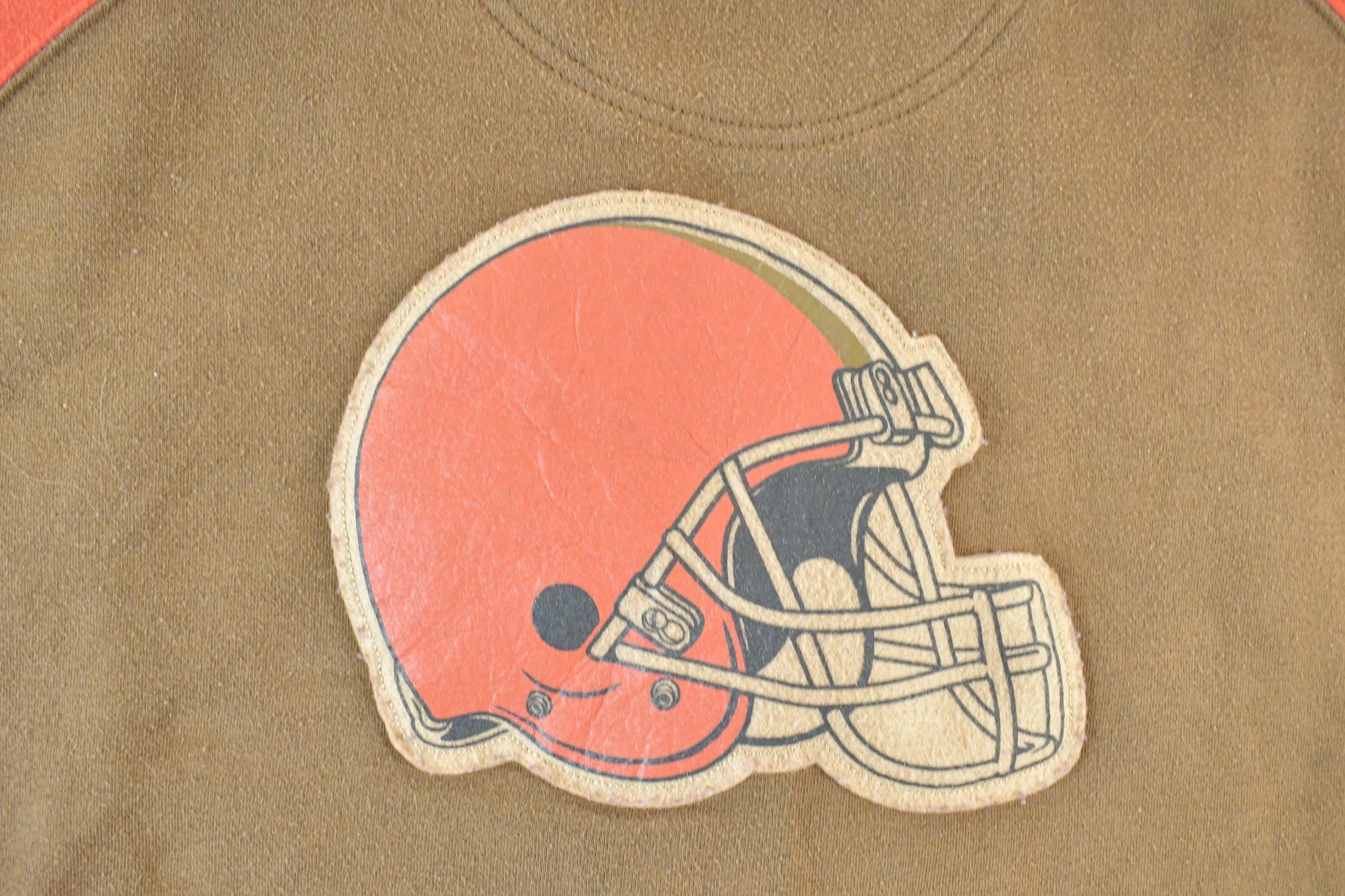 Vintage 1990s Cleveland Browns Full Zip NFL Hoodie Sweatshirt Men's 3XL from propervintagecanada