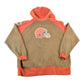 Vintage 1990s Cleveland Browns Full Zip NFL Hoodie Sweatshirt Men's 3XL from propervintagecanada