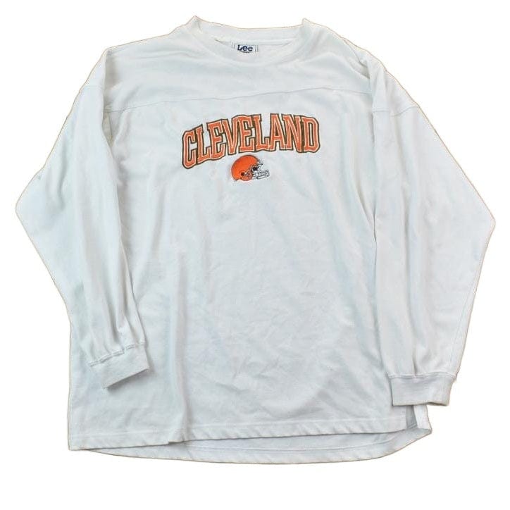 Vintage 1990s Cleveland Browns NFL Crewneck Men's XL from propervintagecanada
