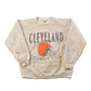 Vintage 1990s Cleveland Browns NFL Crewneck Sweatshirt Men's Medium