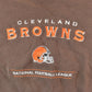 Vintage 1990s Cleveland Browns NFL Crewneck Sweatshirt Mens L from propervintagecanada