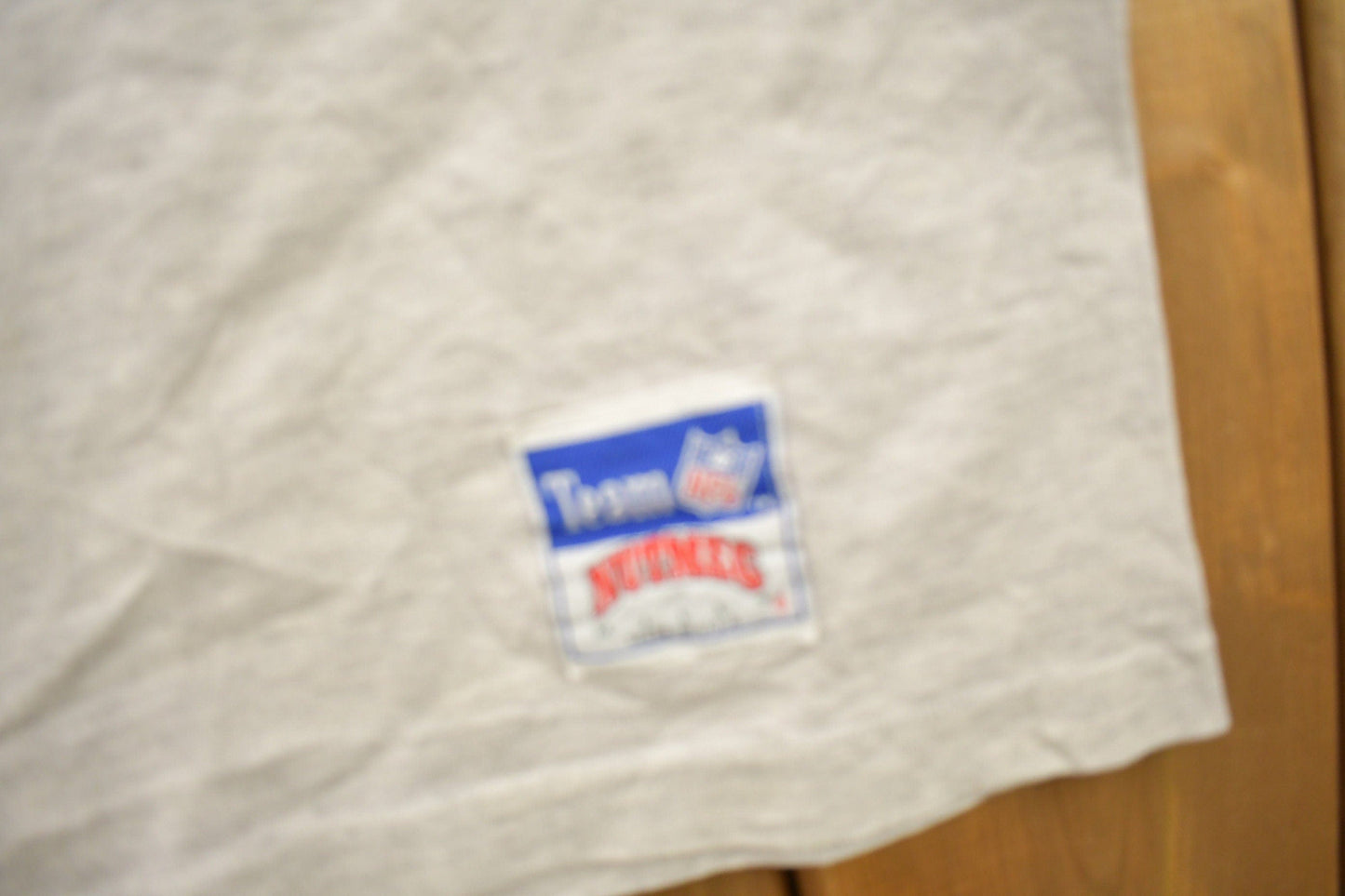 Vintage 1990s Cleveland Browns NFL Embroidered Nutmeg T-Shirt Men's XL from propervintagecanada