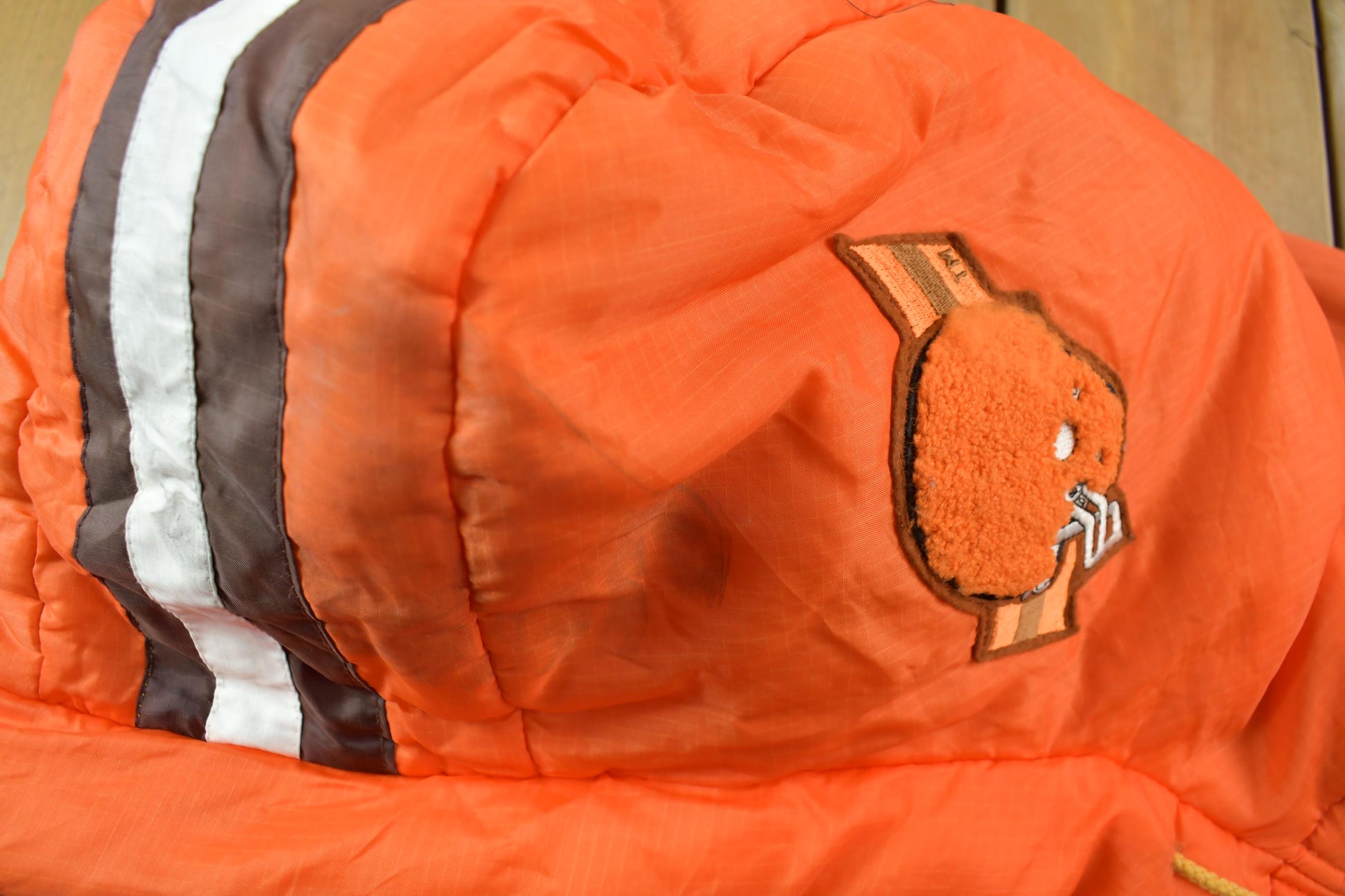 Vintage 1990s Cleveland Browns NFL Game Day Embroidered Windbreaker Men's Large from propervintagecanada