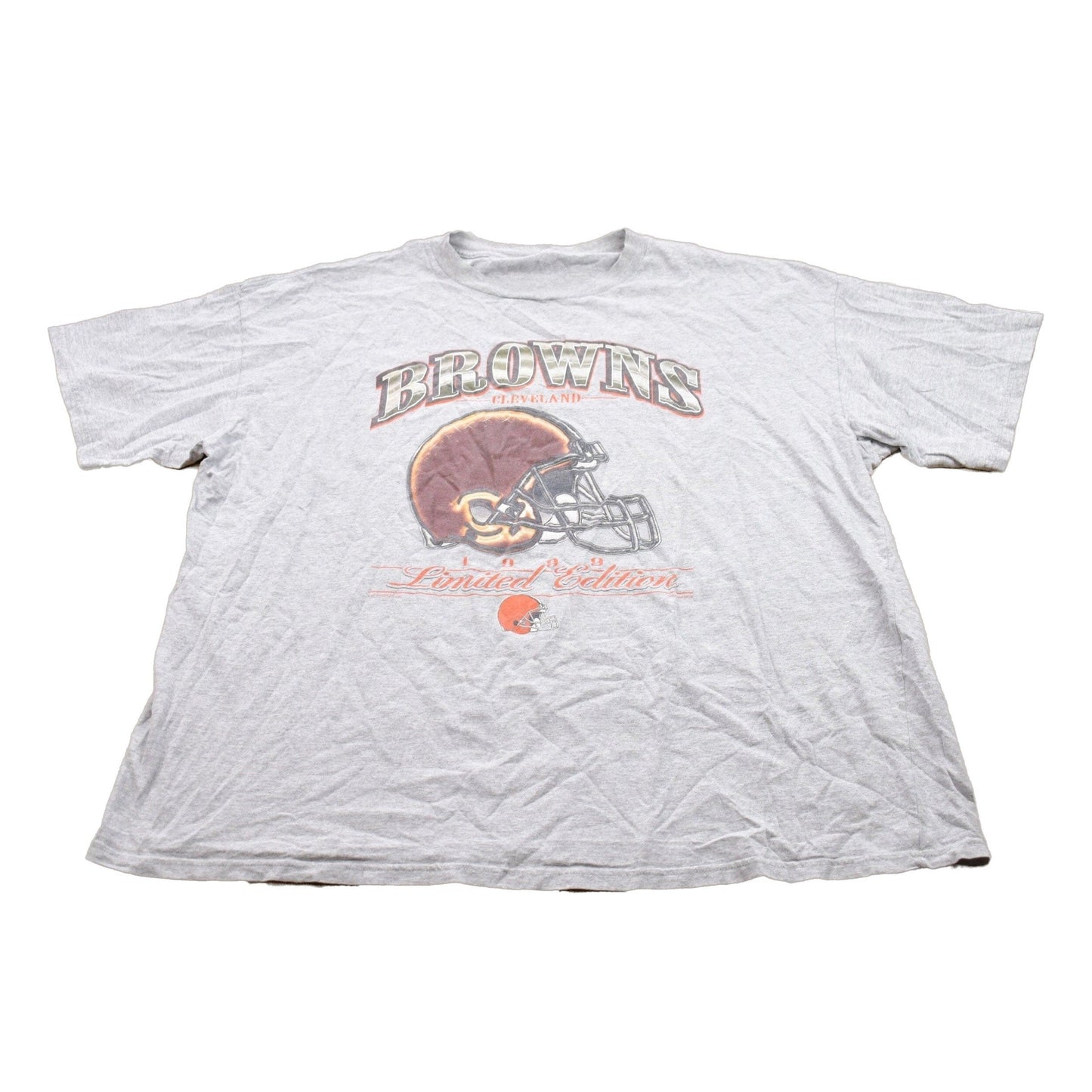 Vintage 1990s Cleveland Browns NFL Graphic T-Shirt Men's 2XL from propervintagecanada