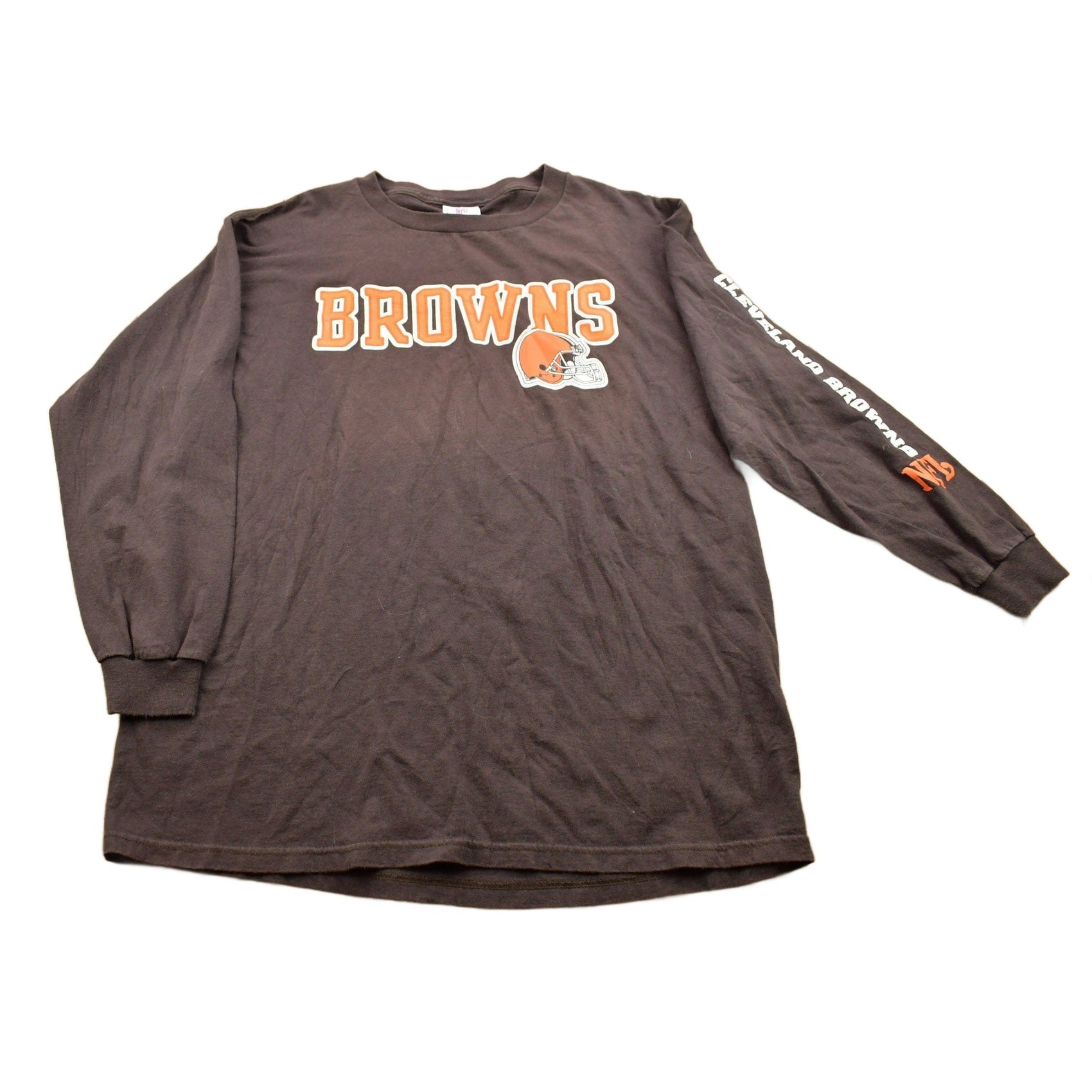 Vintage 1990s Cleveland Browns NFL Graphic T Shirt Men's L from propervintagecanada