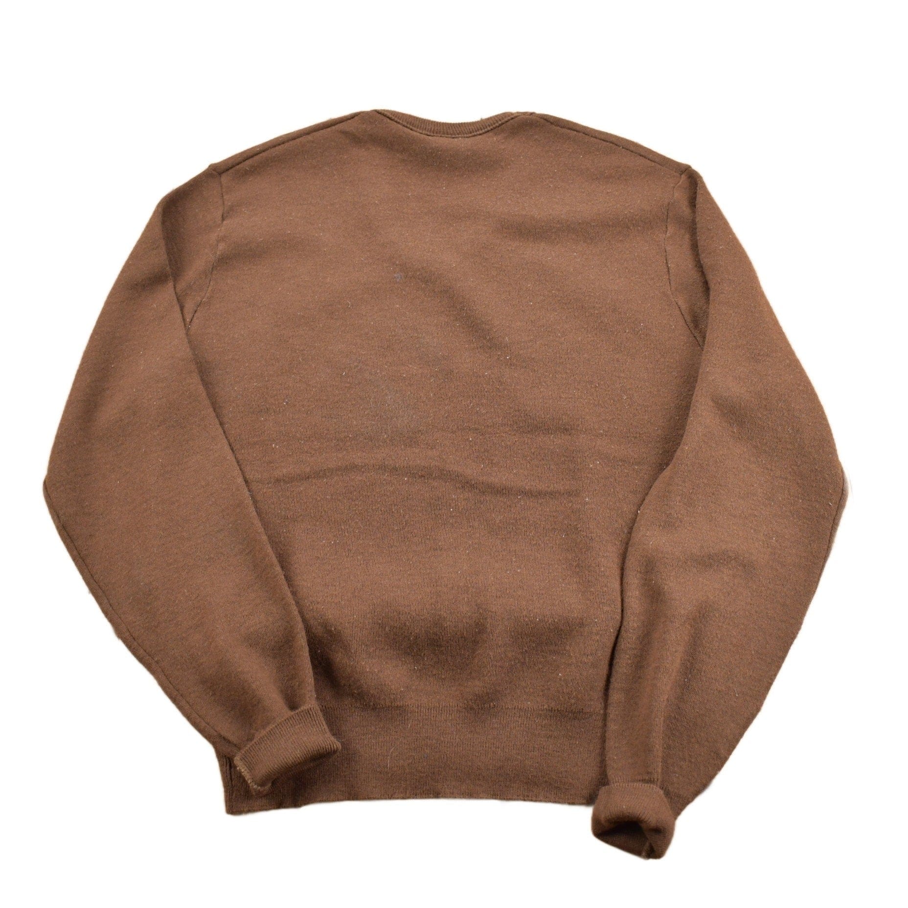 Vintage 1990s Cleveland Browns NFL Knit V Neck Sweater Men's M from propervintagecanada