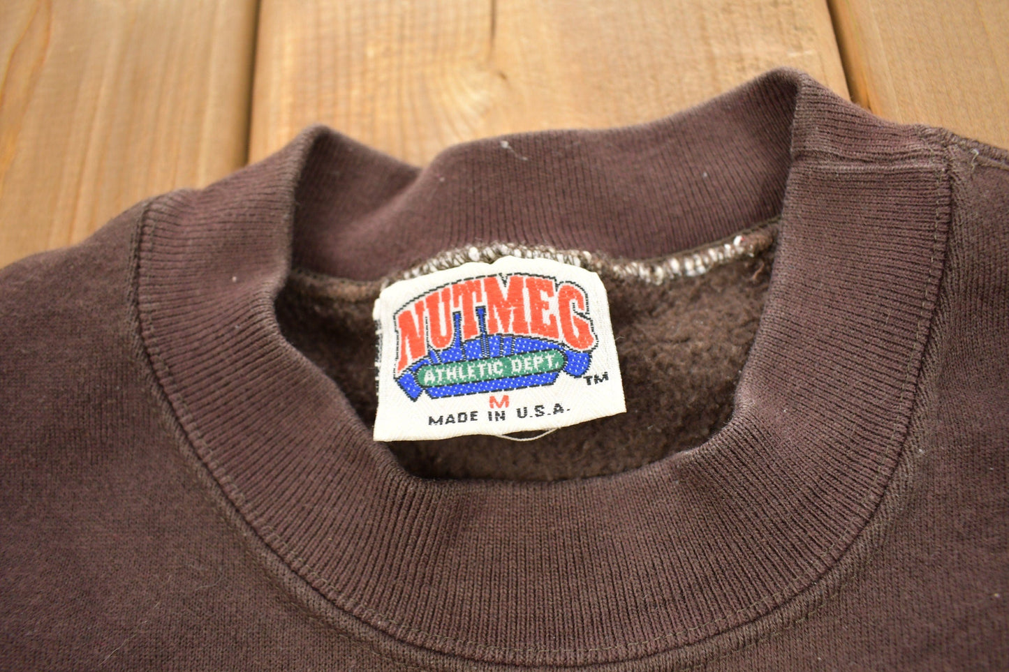 Vintage 1990S Cleveland Browns NFL Nutmeg Locker Room Crewneck Sweatshirt from propervintagecanada